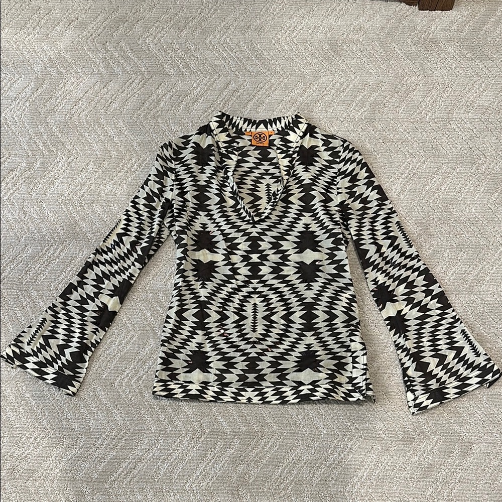 Tory Burch Aztec print tunic